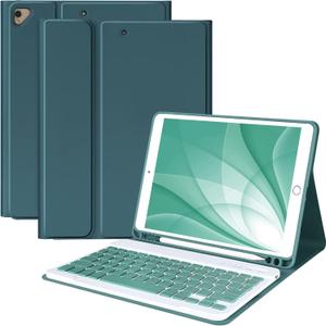 COO Keyboard Case for 9th/8th/7th Generation 10.2 Inch with Pencil Holder