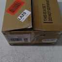 CAROTE 6pcs Nonstick Sauce Pan Sets with Lid 3 Sizes1.5QT, 2QT & 3QT, Non Stick Cooking Pot with Detachable Handle, Kitchen Sauce Pots Induction Pot, PFOA FREE, Dishwasher Safe, Cream White