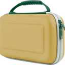 Orzly Carrying Case for Nintendo Switch OLED Console with Accessories and Game Storage Compartment - Easy Clean Case Gift Boxed