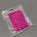 2 Pack Silicone Sticky Grip Holder for Cellphone, Silicone Suction Cup Phone Case Mount Double Sided, Hands-Free Phone Accessories Strong Grip Holder for Selfie and Video (Hot Pink)