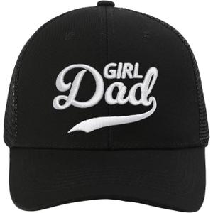 Girl Dad Hat Fathers Day Dad Gifts from Daughter Wife Mens Trucker Hats Baseball Cap Birthday Gift for Husband
