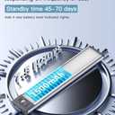 Under Cabinet Lights (2 Pack) - Rechargeable Battery Operated 52 LED 3 Color Motion Sensor Night Light, Dimmable, Ideal for Kitchen, Closet, & Other Indoor Spaces