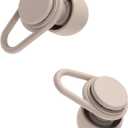 Hears One Ear Plugs for Noise Reduction - Patented Reusable Concert Earplugs, 20dB SNR Sound Reduction, Hypoallergenic for Musicians, Motorcycle and Sleeping with 4 tip Sizes - Sienna Dust