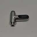 Baby Shower Thermometer, Shower Head Holder Instant-Read Fahrenheit Celsius Thermometers LED Digital Display for Baby Bath, 360Rotating Screen Water Temperature Thermometer for Home Bathroom Kitchen