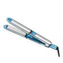BaBylissPRO Nano Titanium Prima Ionic Hair Straightener  Professional Flat Iron & Curling Iron in One for Stylists, Pro Styling Hair Tool (1 1/4 Inch, Blue)