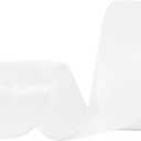 White Organza Ribbon 2 Inch, Ysibbon White Sheer Ribbon Perfect for Gift Wrapping, Wedding Decor-50 Yard