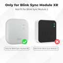 256GB MicroSD Card & Wall Mount for Blink Sync Module XR with Short Cable Declutter, Save Space, and Effortlessly Enhance Security(1 Pack)