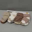 Hudson Baby baby-girls Cotton Rich Newborn and Terry Socks (6-12 Months, Neutral Brown)