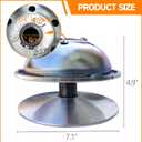 BRIDOIF Comet 780 Series Go-Kart Driver Clutch 1" Bore 1/4" Keyway, for Taking a 1 3/16-1 1/4" Wide Belt 4 Cycle Engines, Replace# 302405A (Silver)