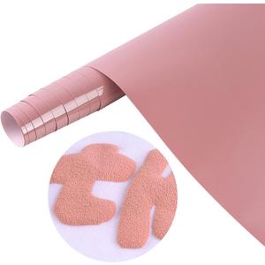 Tintnut Puff Vinyl Heat Transfer - 10inches x 6ft 3D Pinkish Grey Puff HTV Roll Pink Heat Transfer Vinyl Foaming Colorful Puffy Iron on Vinyl for T-Shirts DIY