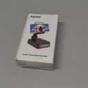 Gifts for Men Women, Phone Stand with Bluetooth Speaker and Charging Function 360 Rotable Angle Adjustable Cell Phone Holder with HD Stereo Sound Fits All Phones,Tablet (Black)