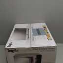 Total Chef 0.7 Cu Ft Microwave Oven  Compact Countertop Microwave, Small Stainless Steel Kitchen Appliance with Digital Touch, Pre-Set Functions, 10 Turntable, 700 Watt, Microondas Pequeos