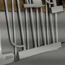 Regalo Safety 29-49" Easy Step Extra Wide Baby Gate for Doorways & Bottom of Stairs, Pressure Mounted Safety Gate with Door for Babies, Toddlers & Pets, White