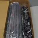 Room Divider Tension Rod No Drill, Adjustable 35-100" W x 43-120" H Freestanding Pole for Privacy,Room Divider Curtains,Black