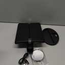 HUONUL Makeup Mirror, Vanity Mirror with Lights, 2X/3X/10X Magnification, Touch Control, Trifold, Dual Power Supply, Valentines Day Gifts for Her,Gifts for Women, Wife, Mom, Girls,Dorm Room Essentials (Black)