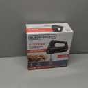 6-Speed Easy Storage Hand Mixer with 5 Attachments & Storage Case, Black (Basic)