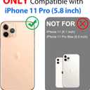 SPORTLINK Waterproof Case for iPhone 11 Pro, Full Body Heavy Duty Protection Full Sealed Cover Shockproof Dustproof Built-in Clear Screen Protector Rugged Case for iPhone 11 Pro 5.8 Inch