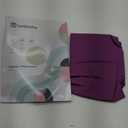 Standard Pillow Cases Cooling Pillowcases Set of 2 Breathable Cool Silky Soft Fabric,Hair and Skin Friendly,Dark Purple,20x26IN