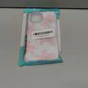 Generic Case Compatible with iPhone 12 Pro Max - Hybrid Durable Shockproof Phone Cover,Cases for Woman Girl - Pink Lily Flower