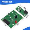 W10898445 W10870822 Refrigerator Ice Level Control Emitter and Receiver Light Panel Complete Replacement Kit Suitable for Whirlpool Refrigerator Models AP6037913 PS11769410 W10518658