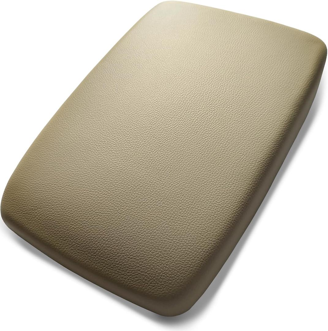 UMISHI Center Console Armrest Cover Lid kit Compatible with 2008 2009 2010 2011 2012 2013 Toyota Highlander (Beige)