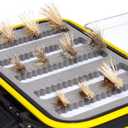 24/32/56 Premium Fly Fishing Flies Assortment | Dry, Wet, Nymphs, Streamers, Wooly Buggers, Caddis | Trout, Bass Fishing Lure