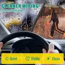 26" 16" 14" Windshield Wiper Blades Replacement for Toyota Venza 2021 2022 2023 2024 Premium All Weather Front Rear Wipers Set - OEM Quality (Pack of 3)