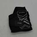 Fit Geno Back Brace for Lower Back Pain Relief: Adjustable Support with Ergonomic Lumbar Pad for Herniated Disc Sciatica and Lumbar Strain - Breathable Design for Men & Women (Medium) (Black)