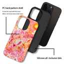 Case for iPhone 14 Pro,Frosted Case for Women Girls,Drop Scratch Protective Cover-Colorful Summer Collage Sea Beach