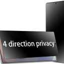 2 Pack 360 Degree Matte Privacy Screen Protector for Google Pixel 10 Pro / 10/9/9 Pro Anti-glare Anti-Spy 4 Sides Soft Film Support Finger Unlock 6.3 inch