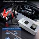 Jump Starter with Air Compressor, 12V 8000A Car Automotive Battery Jump Starter (6.0L Gas and 3.0L Diesel), 150PSI Tire Inflator Pump for Car, Motorcycle and Bicycle
