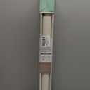 AOSKY Light Filtering Roller Shades Cordless Blinds for Windows, 1% Openness Free-Stop Shades with Valance, Thermal Insulated Fabric, UV Protection, Natural Woven Blinds20" W x 72" H, Ivory