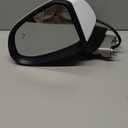 Left Driver Side Mirror Compatible With 2019 2020 2021 2022 2023 Hyundai Santa Fe With Manual Folding Power Glass Blind Spot White Replace #87610-S2010 (5Pins)