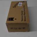 SEIRIONE Corner Shower Caddy Tension Pole, Rustproof Bathroom Shower Organizer Corner, 4-Tier Adjustable Bathroom Shelf, Solid Rack Ideal for Bathtub Storage, 34 to 116 Inch Height, Black