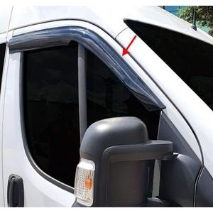 New for Ram Promaster City 2015 2025 Front Side Window Rain Wind Deflector Guard