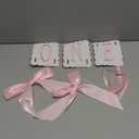 Pink Bow ONE High Chair Banner for Sweet One Bow Girl First Birthday Photo Props Party Decorations