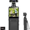 Fenpos 4K Body Camera with Audio and Video Recording Mini Wearable Body Worn Cam Portable Small Personal Camcorder Sport Action Outdoor Video Recorder 128GB