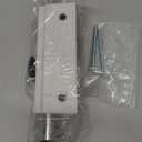 Gliding Patio Door Auxiliary Foot Lock Compatible with Andersen OEM Part #1997301 (1978 to Present), 2-13/16" Mounting Hole Centers, White Diecast