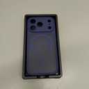 CANSHN Magnetic Compatible with iPhone 17 Pro Case, Upgraded [Full Camera Protection] [Compatible with Magsafe] [Translucent Matte] Shockproof Protective Phone Cover 6.3 Inch - Deep Blue