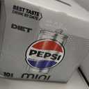 2 x Diet Pepsi Soda, 7.5 Ounce Mini Cans, 10 Pack