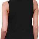 Sarin Mathews Womens Tank Tops Summer Sleeveless Shirts Criss Cross Casual Basic Tee Shirts Tops Blouses (Black, M)