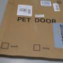 Dog Gate Indoor,18"-45" Adjustable Extra Wide Metal Short Dog Gate to Step Over, 18" Tall Small Pet Gate with 3 Extension Kits, Pressure Mounted for Doorways & Stairs