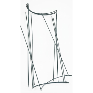 Metal Fence Post, Heavy Duty Garden Fence Post for Wire Fence, Fence Posts No Dig U Post for Lawn, Garden, Farm