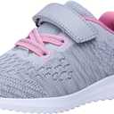 COODO Toddler/Little Kid Boys Girls Shoes Running Sports Sneakers (10 Toddler,Lt.Grey)