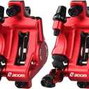 ZOOM Hydraulic Disc Brake Calipers: HB-100 MTB Bike Disc Brakes Front & Rear Caliper Set for Mountain, Road Bicycle and E-Bike