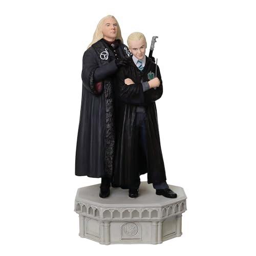 Hallmark Keepsake Christmas Ornament 2025, Harry Potter and The Chamber of Secrets Collection Lucius and Draco Malfoy with Light and Sound, Gifts for Harry Potter Fans