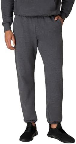 Hanes Men's Sweatpants, Ultimate Cotton Fleece Sweatpants, Joggers with Pockets for Men Large
