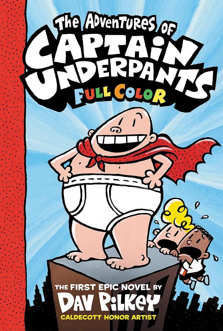 Captain Underpants: The Adventures of Captain Underpants Colour Edition,  Hardcover