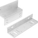 Z and L Bracket for 1200LBS 500KG Holding Force Electromagnet Lock Single Inward Door Access Control Electric Magnetic Door Lock