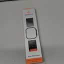 Bandletic Magnetic Watchband Compatible with Apple Watch Ultra Band Women Men, Silicone Sport Replacement Strap for iWatch 49mm(Ultra 3/2/1),46mm(11/10),45mm(9/8/7),44mm(SE3/SE2/SE/6/5/4),42mm(3/2/1)
Color: Black/Red